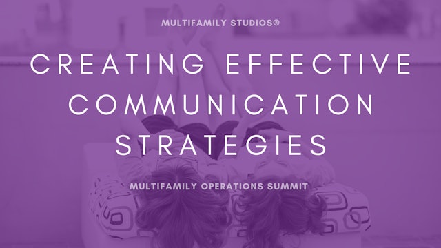 Creating Effective Communication Strategies