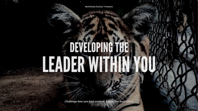 Opening Keynote- Developing the Leader Within You