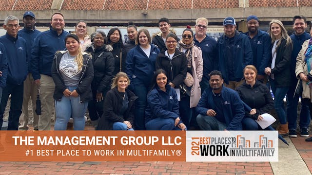 #1 Best Places to Work Multifamily® 2...