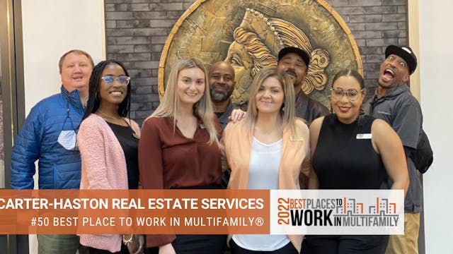 #50 Best Place to Work Multifamily® 2...