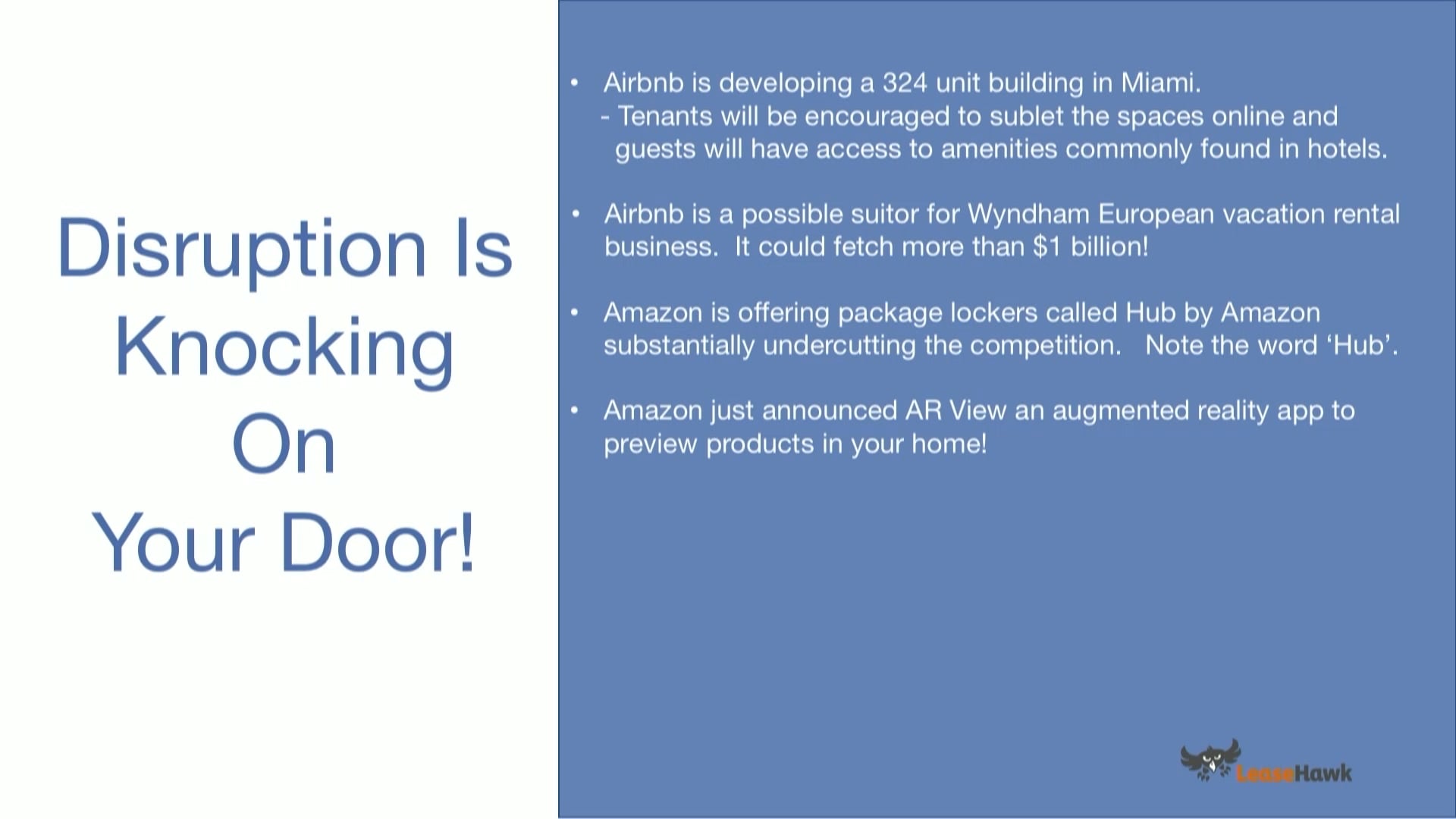 Disruption is Knocking! Trailer