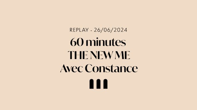 The New Me LIVE mercredi 26/06 9h ave...