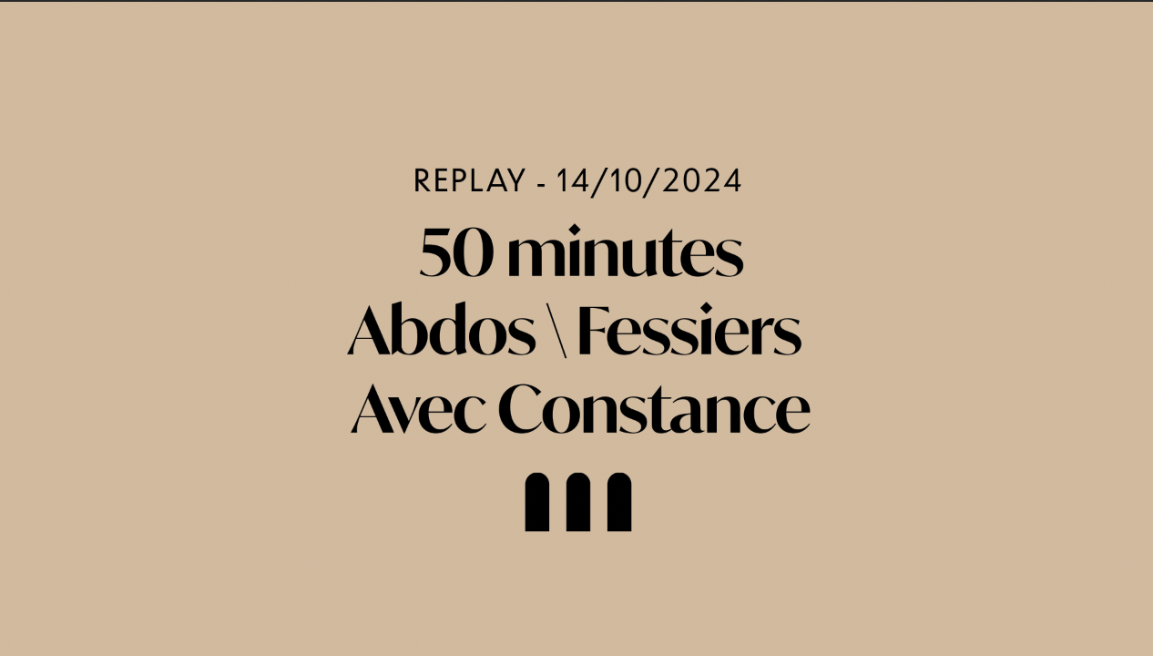 The New Me LIVE lundi 14/10 18h avec Constance