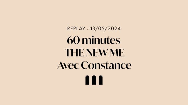 The New Me LIVE mercredi 13/05 9h ave...
