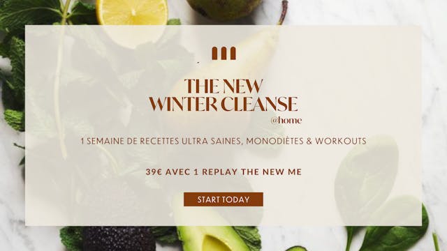 THE NEW WINTER CLEANSE E-BOOK + 1 REPLAY