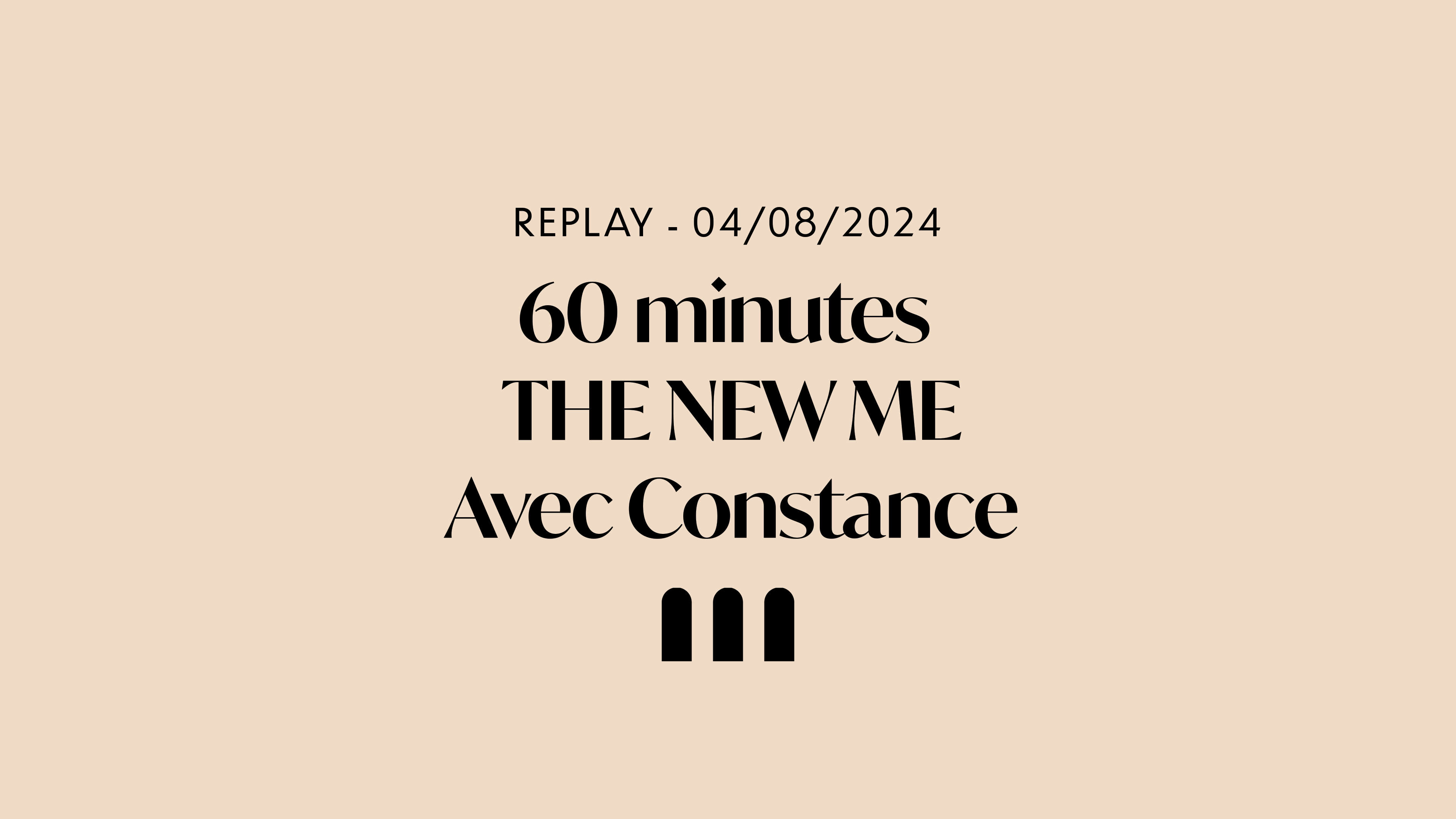 The New Me LIVE mercredi 04/08 9h avec Constance
