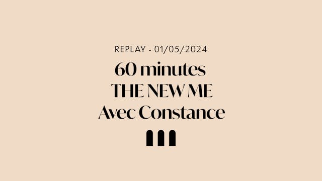 The New Me LIVE mercredi 01/05 9h ave...