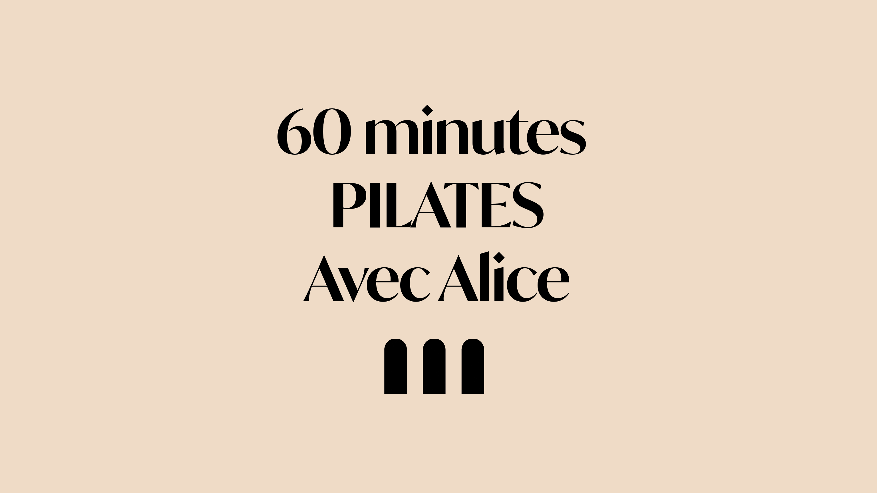 Pilates, 60 min, Alice