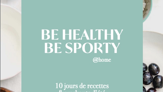 Ebook BE HEALTHY BE SPORTY by The New Me