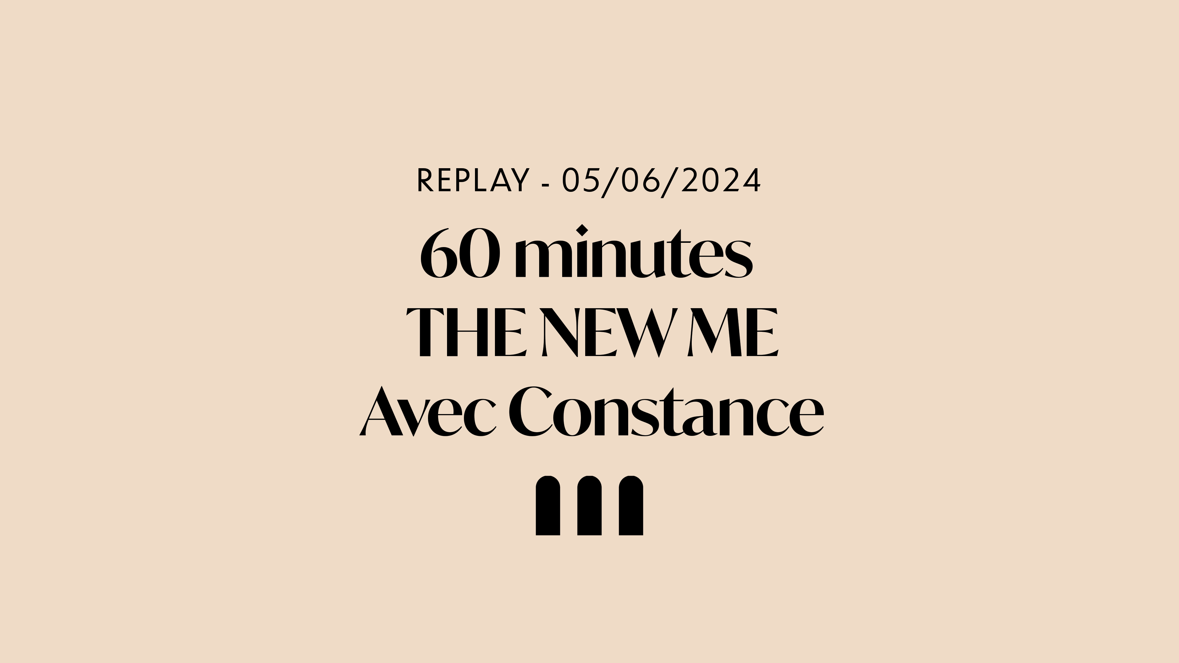 The New Me LIVE mercredi 05/06 9h avec Constance