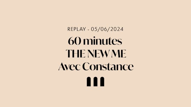 The New Me LIVE mercredi 05/06 9h ave...