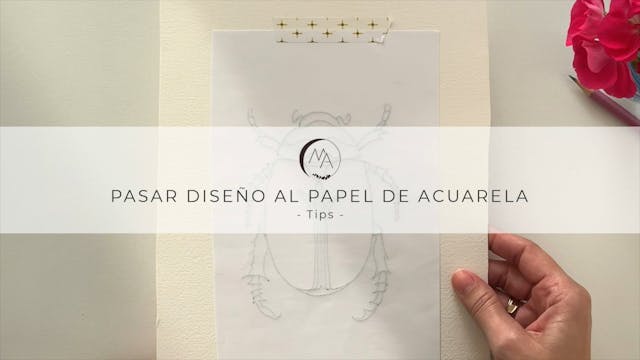 TIPS-Transferir dibujo al papel de ac...