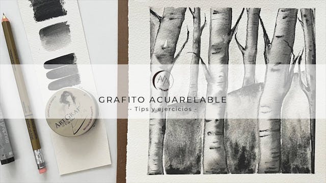 Grafito acuarelable