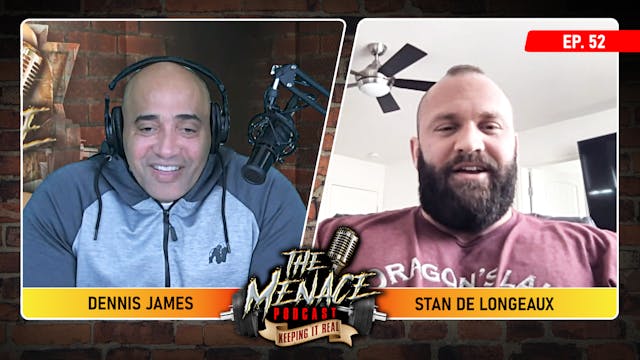 STAN DE LONGEAUX on The Menace Podcast