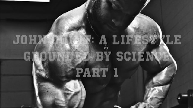 John Quint, NMT: A Lifestyle Grounded by Science Part 1