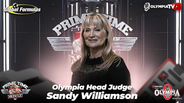 Sandy Williamson on Prime Time Muscle