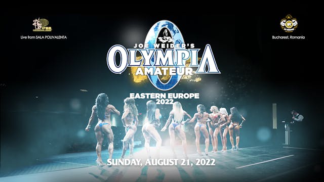 Amateur Olympia Eastern Europe - Sunday Prelims
