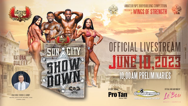 Prejudging LIVE - NPC Sun City Showdown