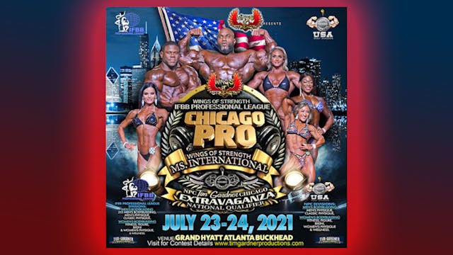 2021 Wings of Strength IFBB Pro League Chicago Pro Day 2 July 24_NPC Finals 