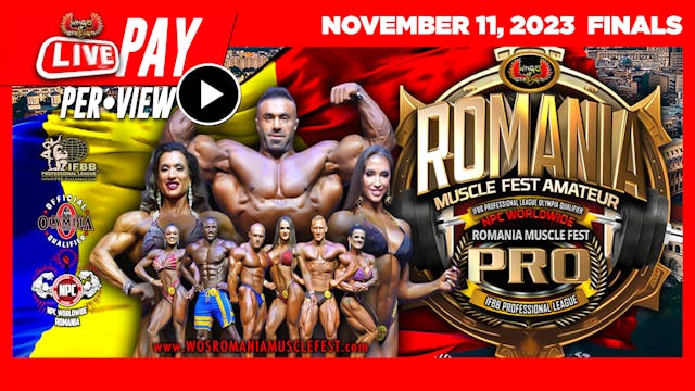Finals 11-11 Romania Muscle Fest - 11/11/2023
