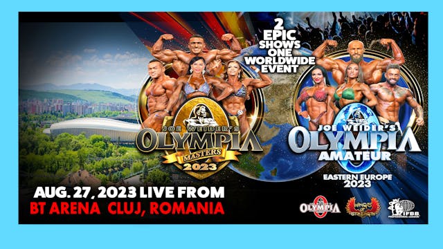 Day 2 Prejudging - 2023 Amateur Olympia Eastern Europe & Masters Olympia