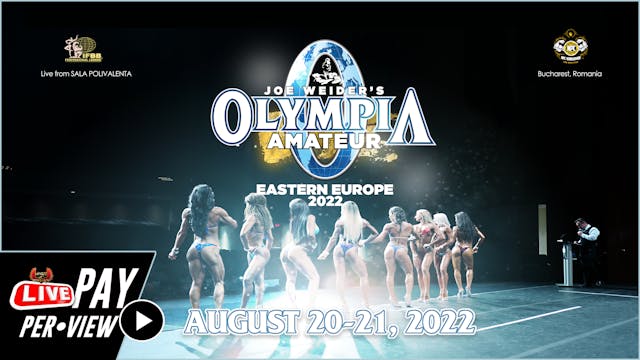 2022 Olympia Amateur Eastern Europe Replay