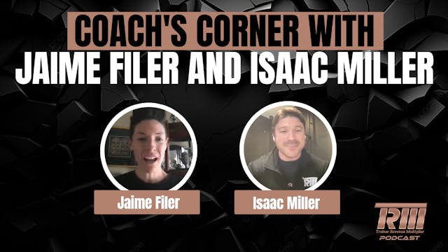 Coach's Corner with Jaime Filer and I...
