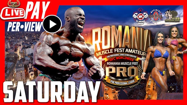 Day 1 Only - 2024 Romania Muscle Fest