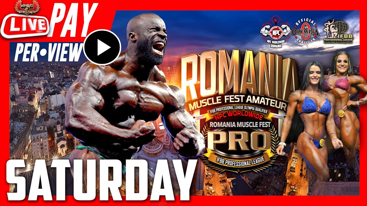 Day 1 Only - 2024 Romania Muscle Fest
