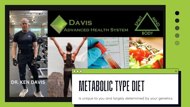 Metabolic Type Diet- your unique diet