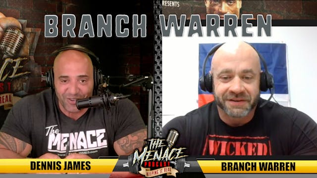 Branch-Warren on The Menace Podcast