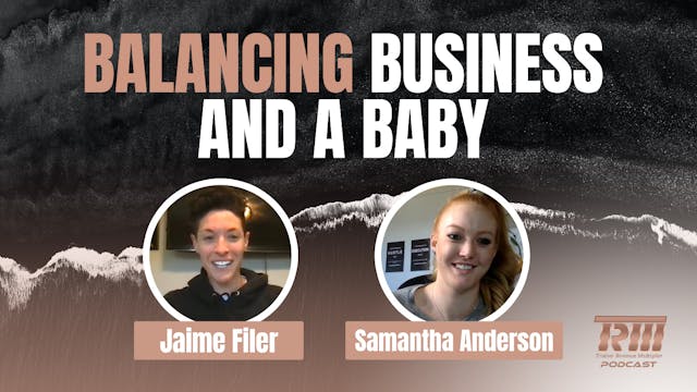 Balancing business and a baby with Ja...