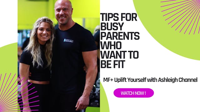 Tips For Busy Parents Who Want To Be Fit
