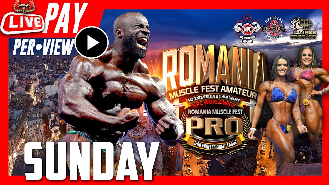 Day 2 Only - 2024 Romania Muscle Fest