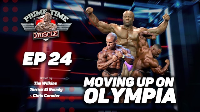 WHO'S MOVING ON UP THIS OLYMPIA?
