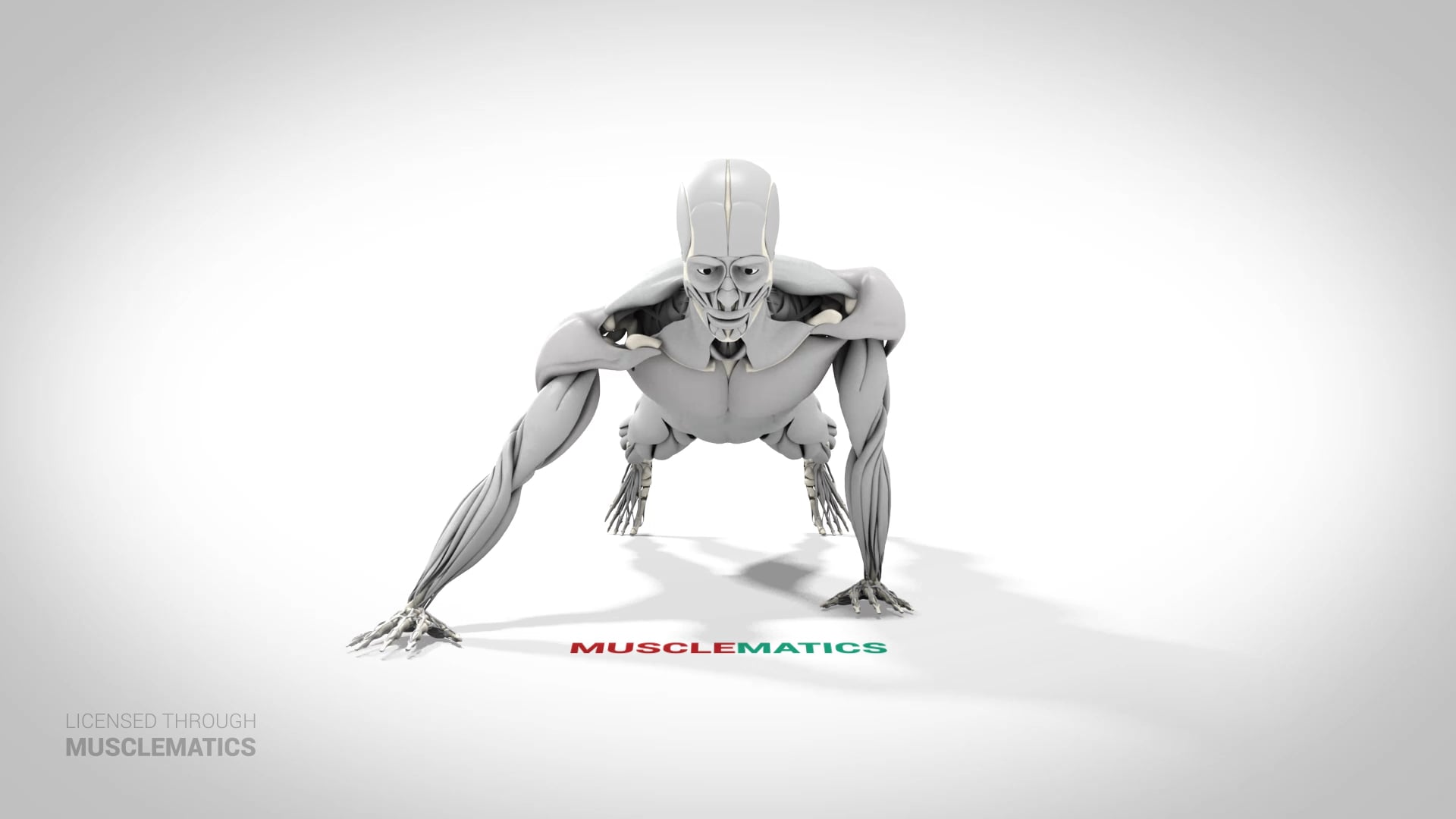 Self-Assisted One-Arm Push-Up - (View 3) - LEFT