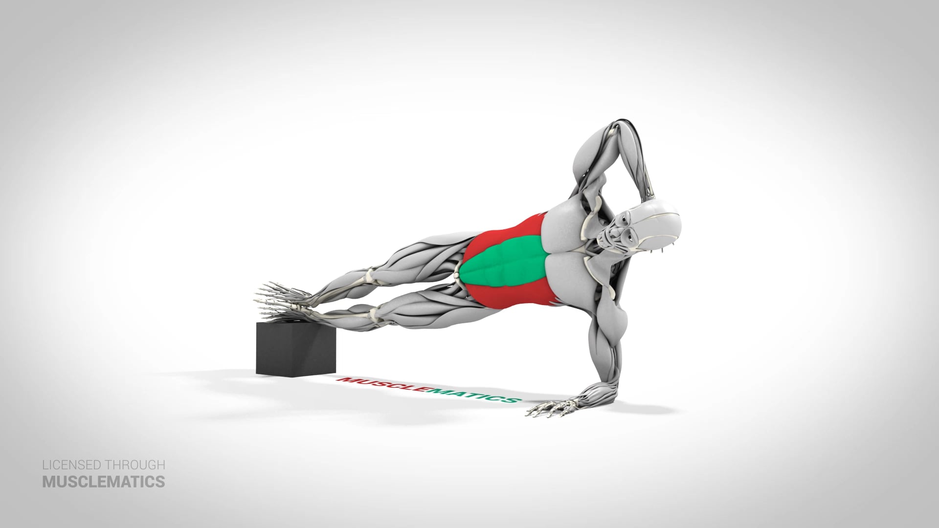 Decline Side Plank - (View 2)