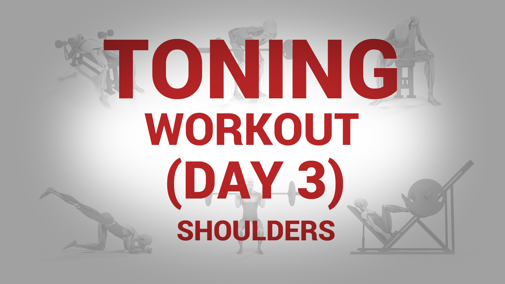 Toning Workout (Day 3) - SHOULDERS