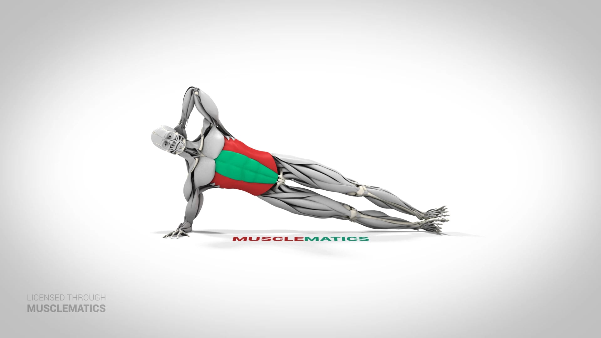 Side Plank - (View 1) - LEFT