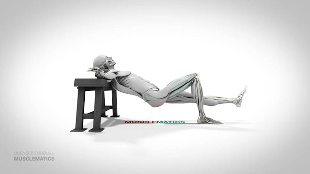 Single-Leg Incline Hip Thrust - (View 1)