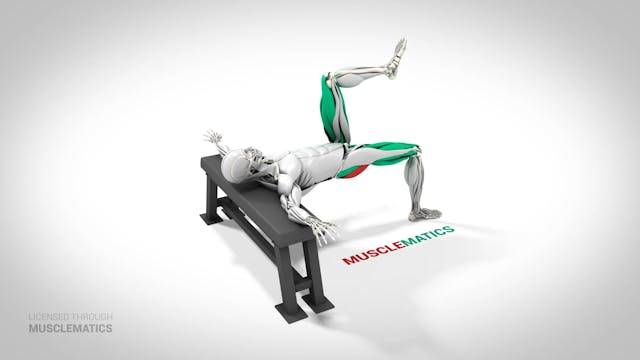 Incline Hip Thrust With March - (View 3)