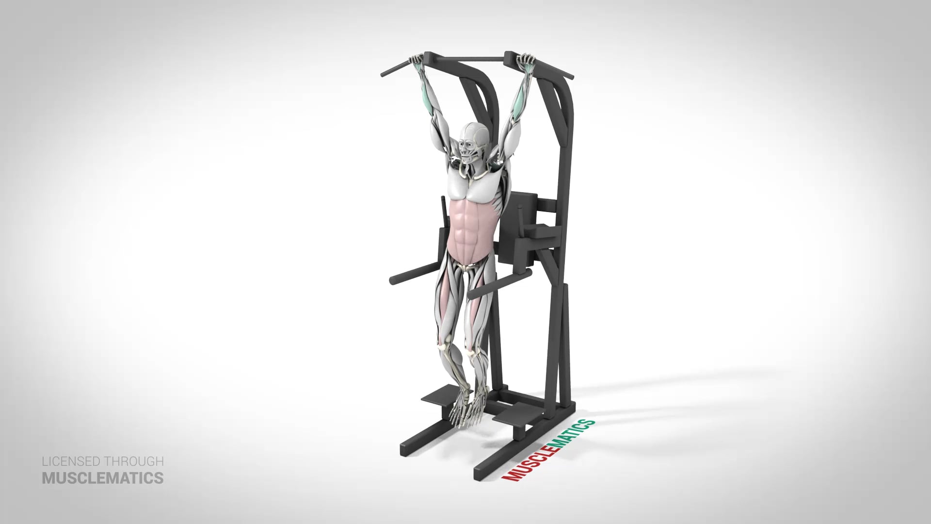 Oblique Hanging Leg Raise - (View 3)