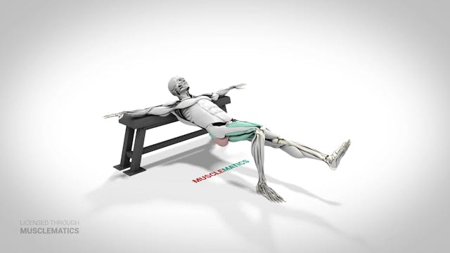 Single-Leg Incline Hip Thrust - (View 3)