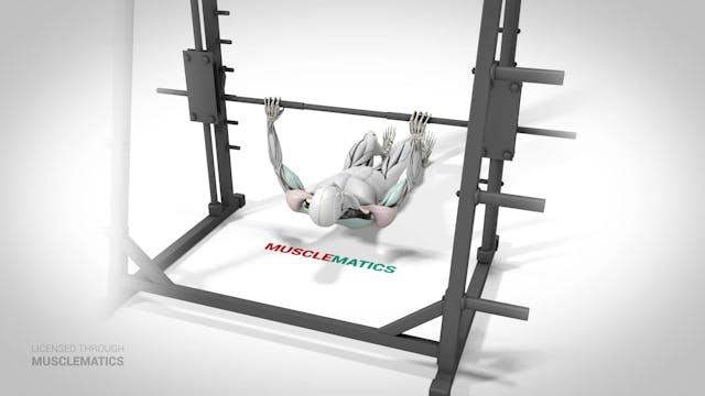 Sliding Side-To-Side Inverted Row - (...