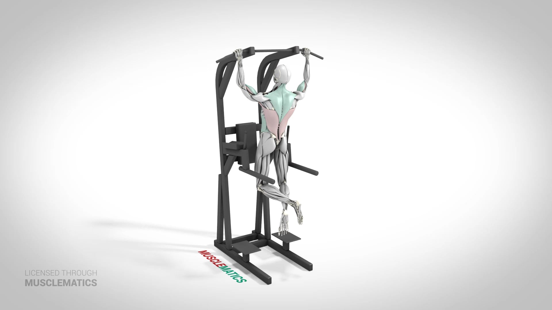 Sliding Side-To-Side Pull-Up - (View 3) - LEFT