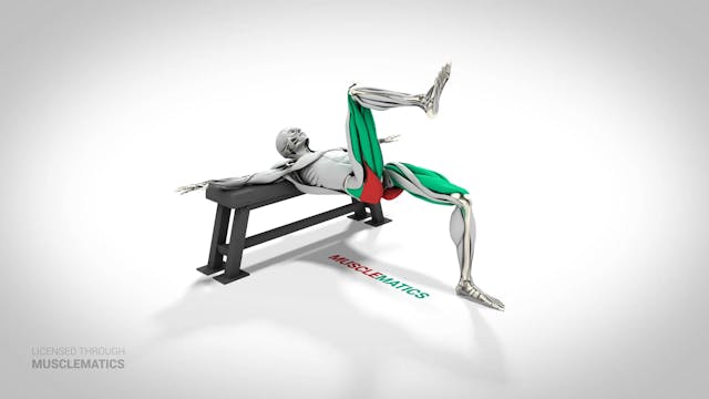 Incline Hip Thrust With March - (View 2)