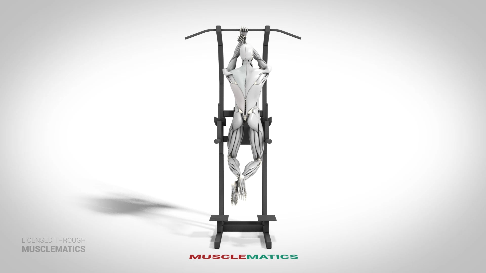 One-Arm Self-Assisted Pull-Up - (View 1) - LEFT