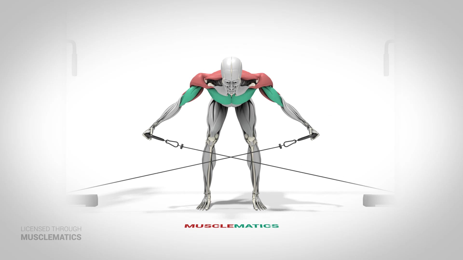 Low-Pulley Bent-Over Lateral Raises - (View 1)