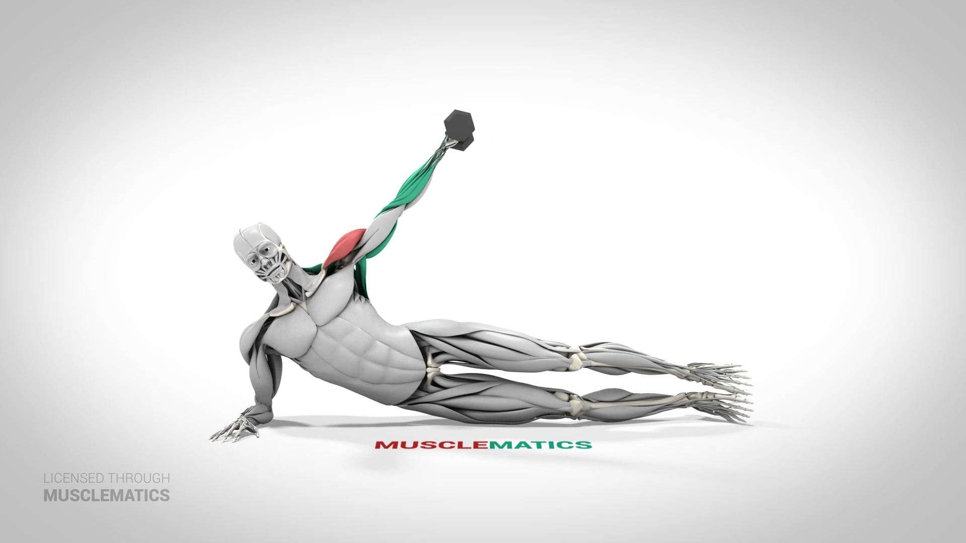 Side-Lying Lateral Raises - (View 1) - LEFT