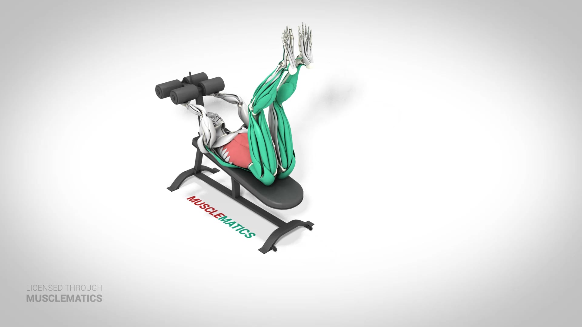 Incline Leg Raises - (View 3)